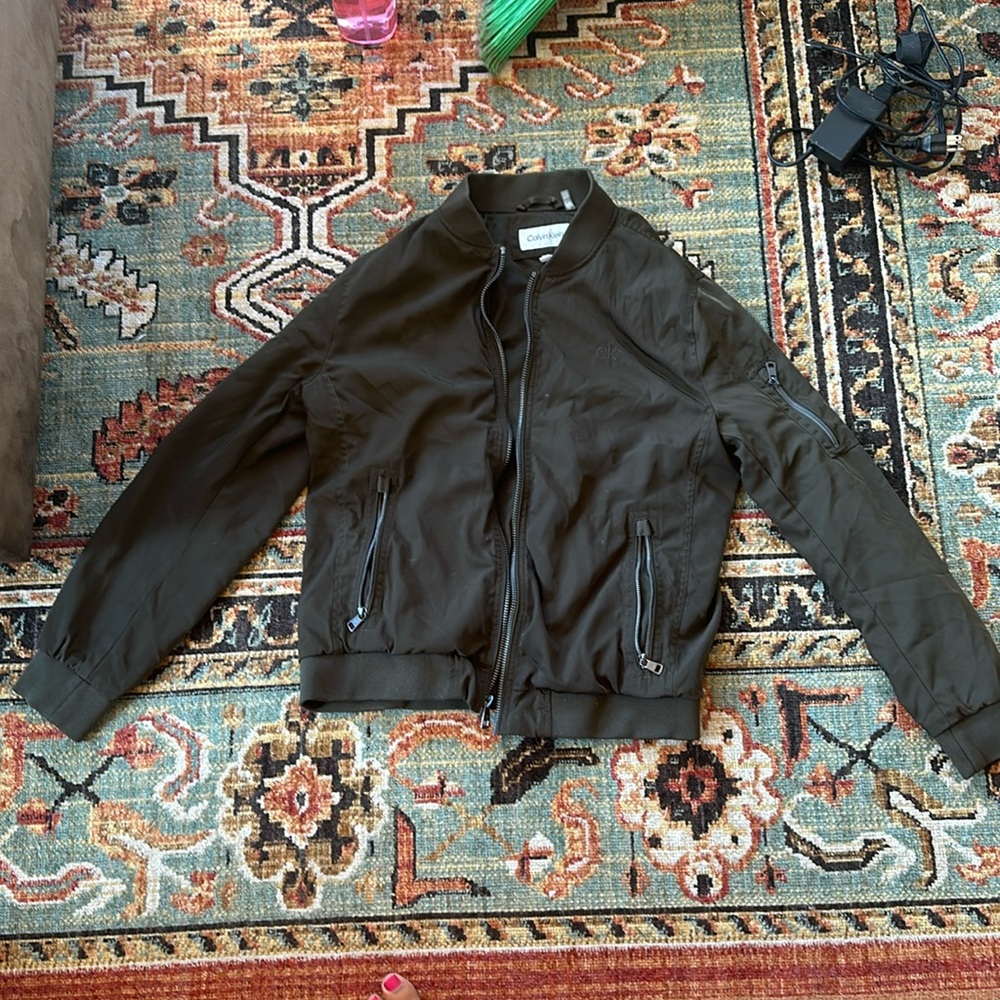 Green Bomber Jacket